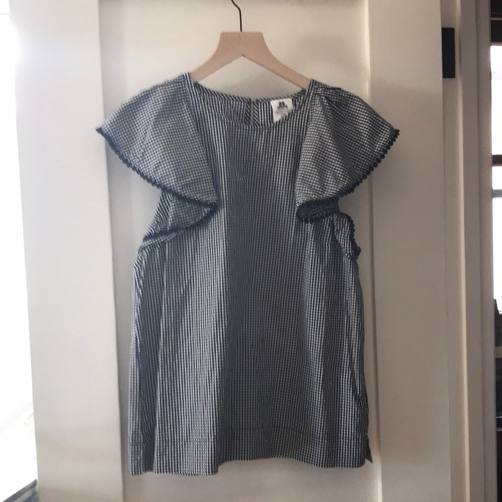 NEW /no tags J Crew/ Thomas Mason top
Beautiful fabric!